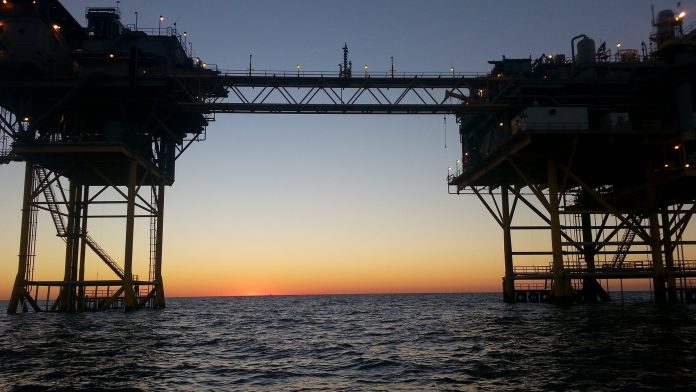 Offshore Natural Gas Rig
