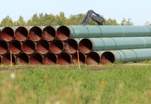 pipeline staging yard