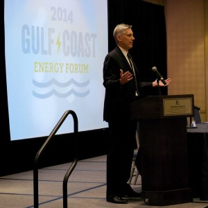 Patrick Sheehan, Director of Florida Office of energy addresses the Gulf Coast Energy Forum in Mobile, AL. © Joshua M Whitman 2014