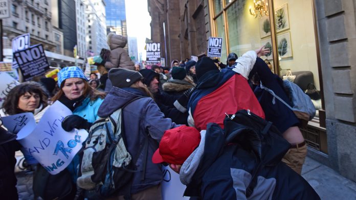 Anti-Pipeline activist violence