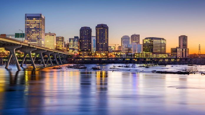 Richmond Virginia skyline