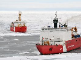 US Coast Guard in Arctic