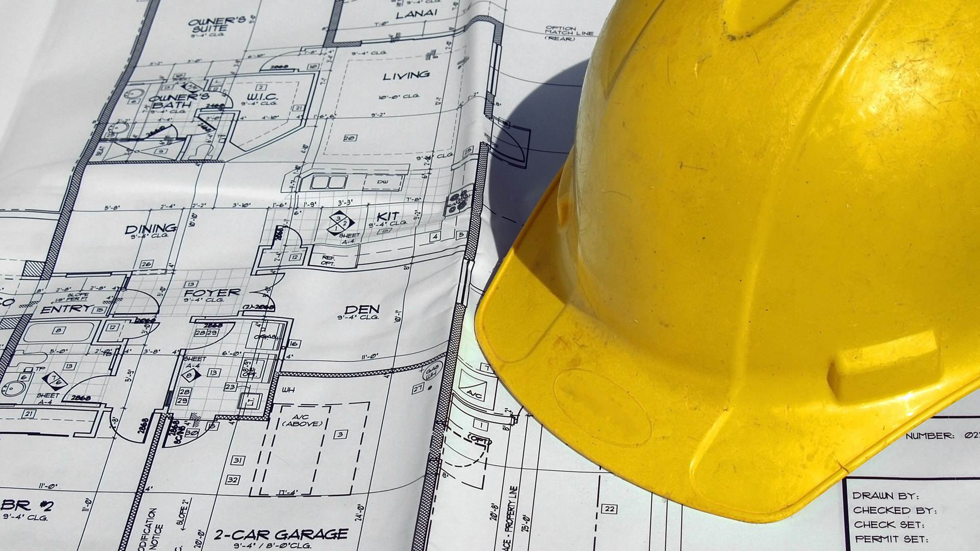 Construction Blue Prints