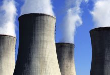 Power plant cooling towers