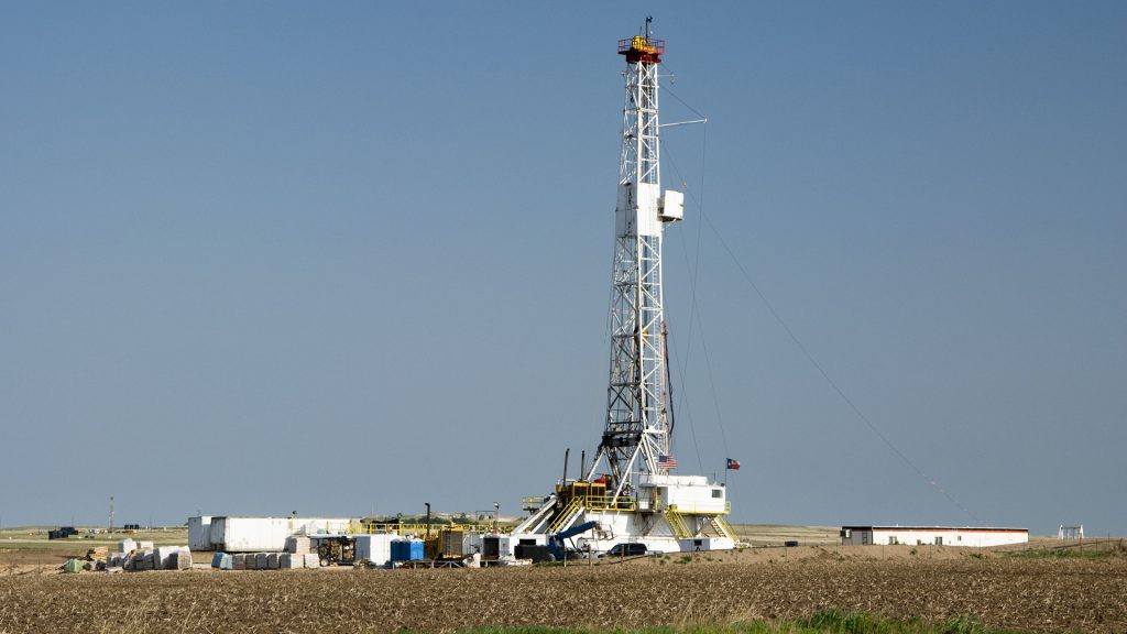 Texas drilling rig