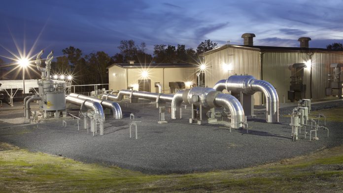 Compressor station in Pennsylvania