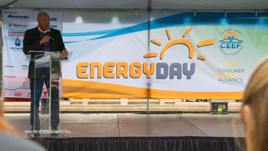 Dr. Peter Green at Colorado Energy Day