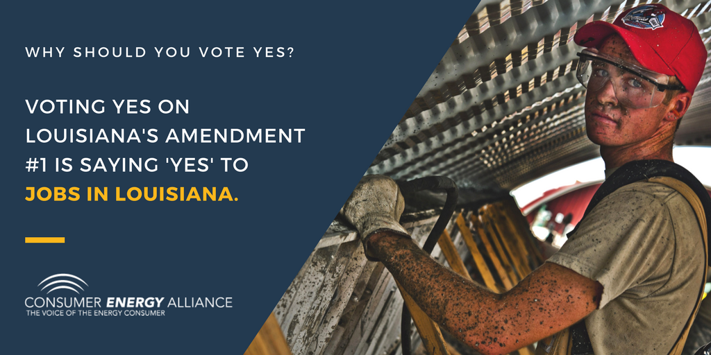 Vote Yes on Louisiana Amendment 1