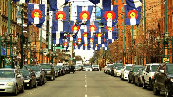 Larimer Street in Denver Colorado