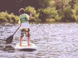 Child Paddle Boarding