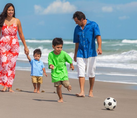 Family at the Ocean