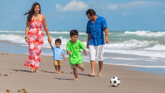 Family at the Ocean