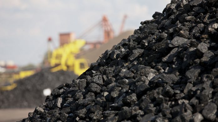 Coal Pile at Mine