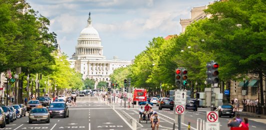 Pennsylvania Avenue and United States Capitol