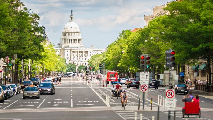 Pennsylvania Avenue and United States Capitol