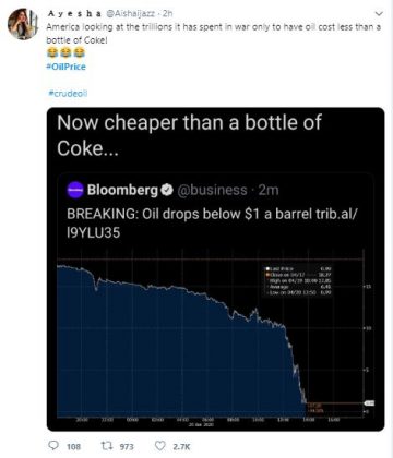 oil price