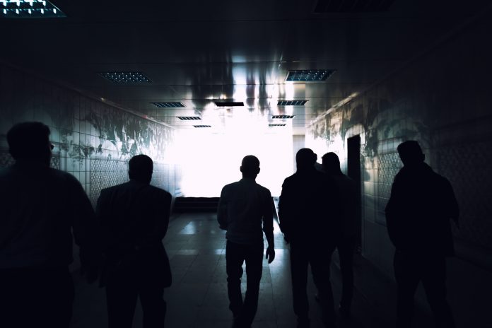 walking peple silhouette part-time