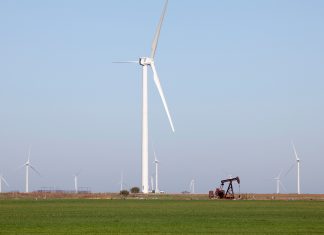 Wind Turbines and Oil Wells