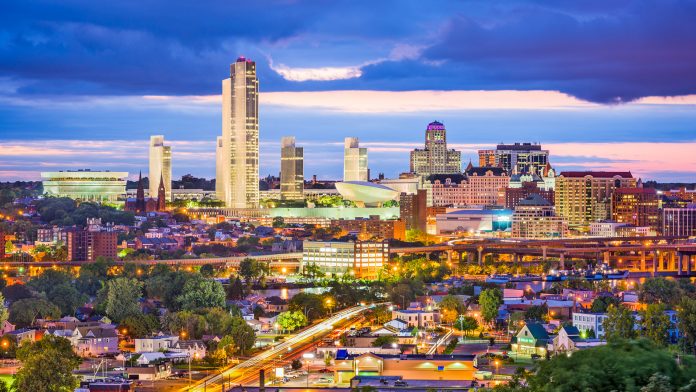 Albany New York Skyline