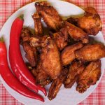 Chicken Wings Dinner Plate
