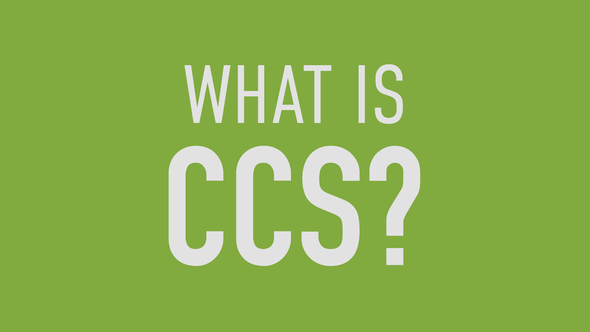 CCS