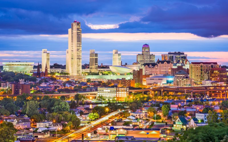 Albany New York Skyline