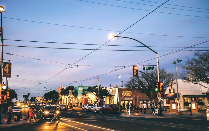 Tucson Arizona at night