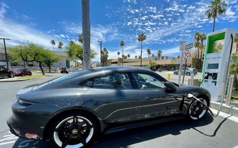charge an electric car