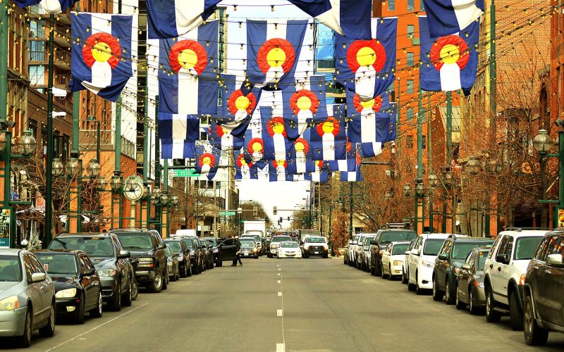 Larimer Street in Denver Colorado