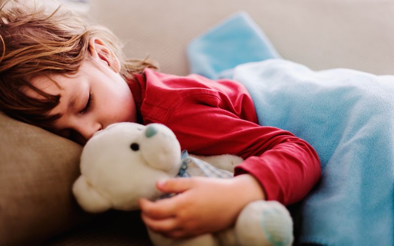 Child with Stuffed Animal