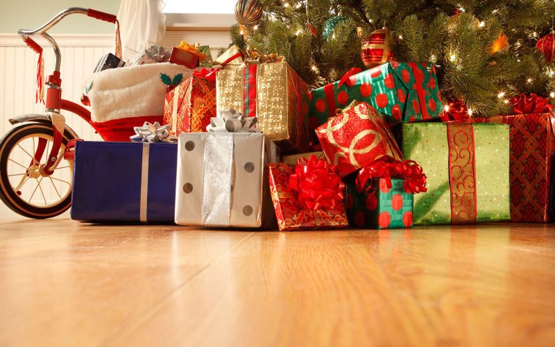 Christmas Presents Under Tree