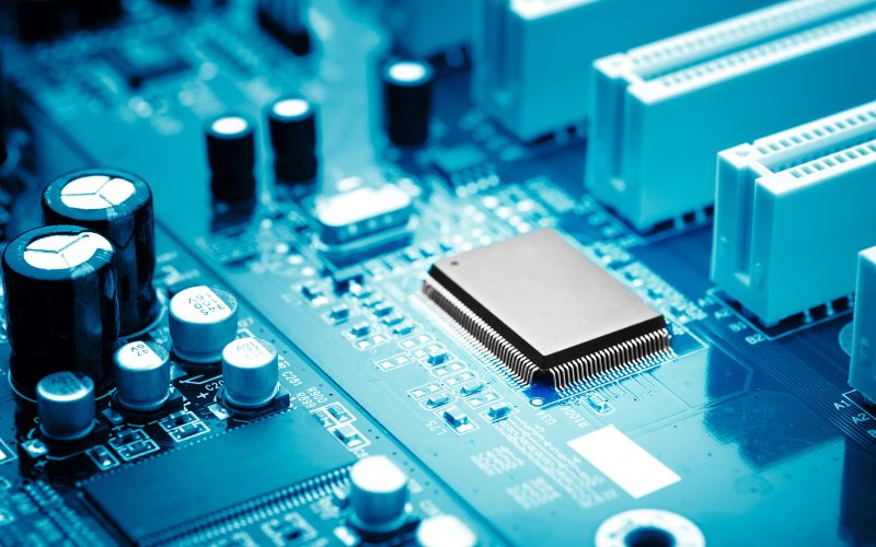 Circuit board for electronics