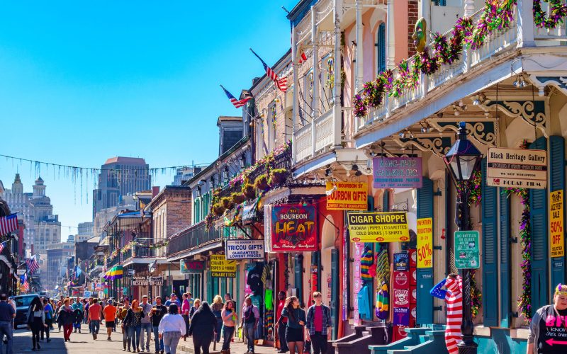 New Orleans Colorful French Quarter