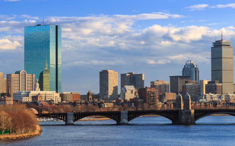 Boston Massachusetts Skyline