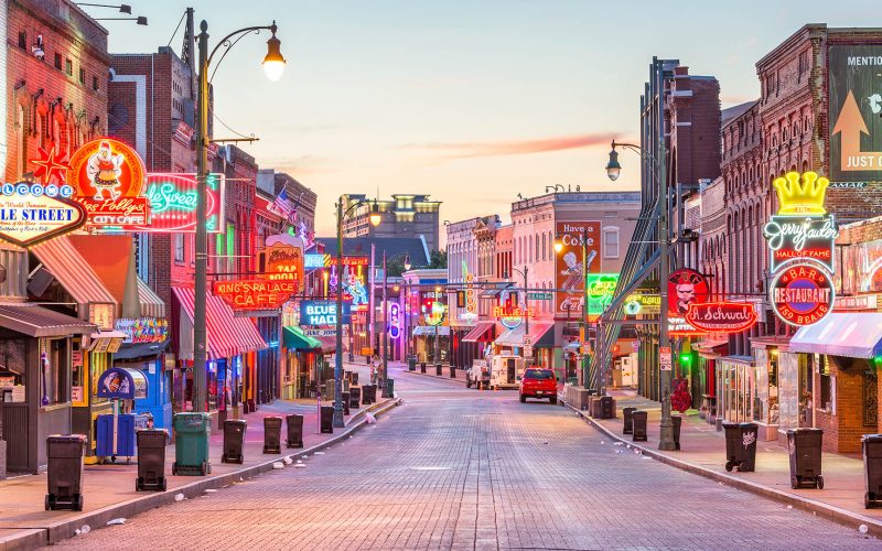 Memphis Tennessee Beale Street Blues Clubs