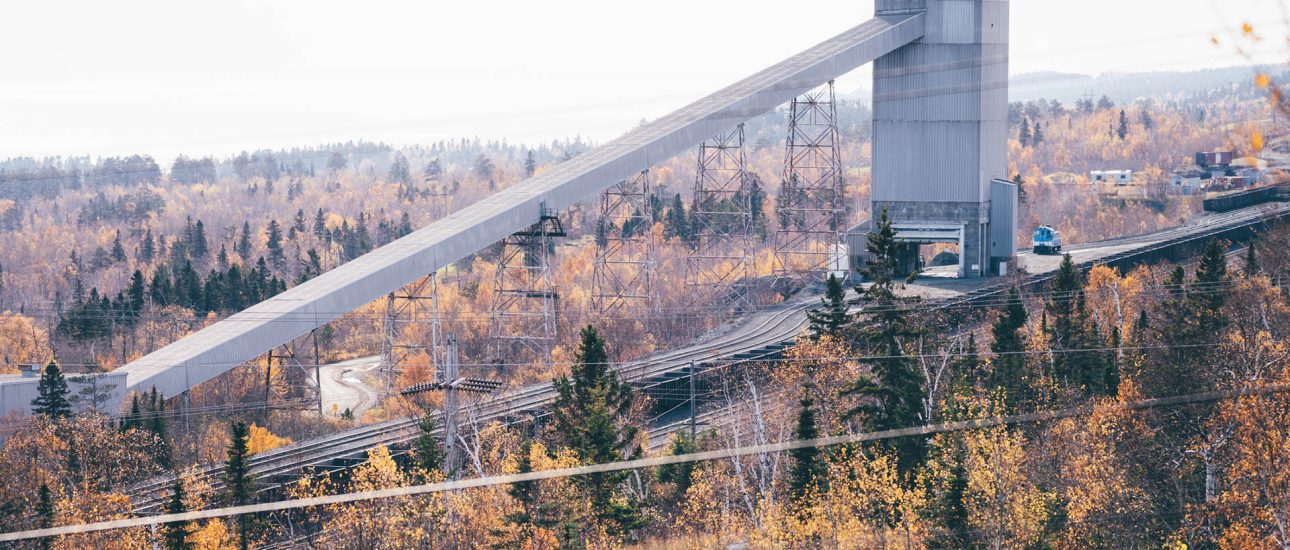 Taconite Mine Along Lake Superior