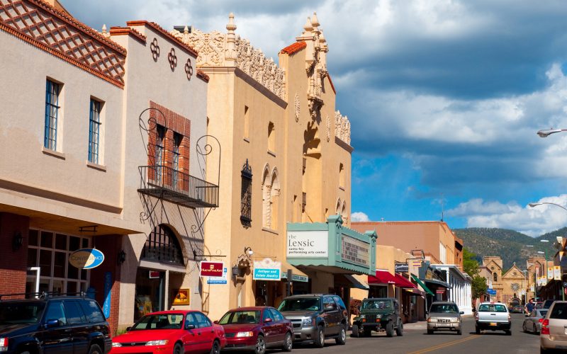 Santa Fe New Mexico Downtown