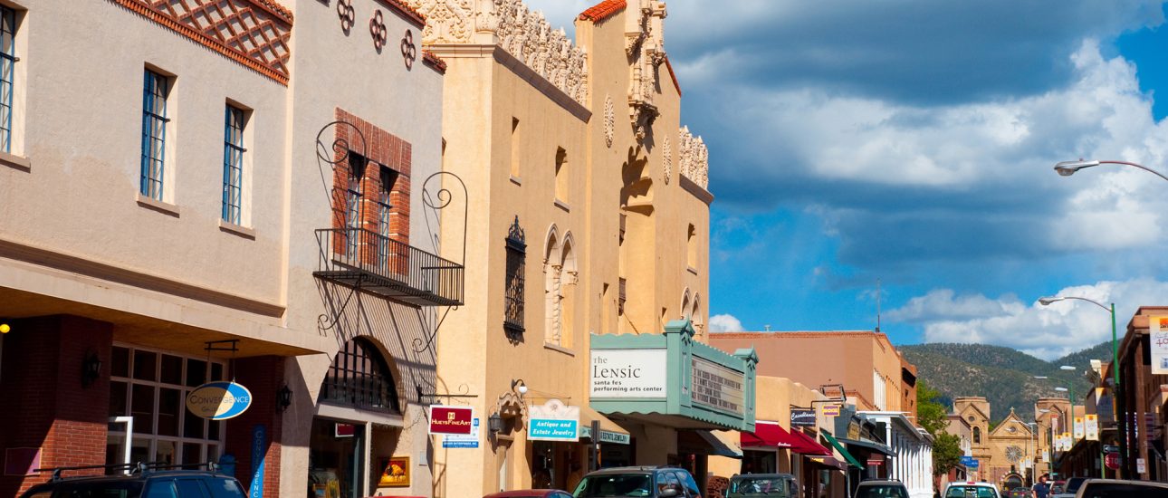 Santa Fe New Mexico Downtown