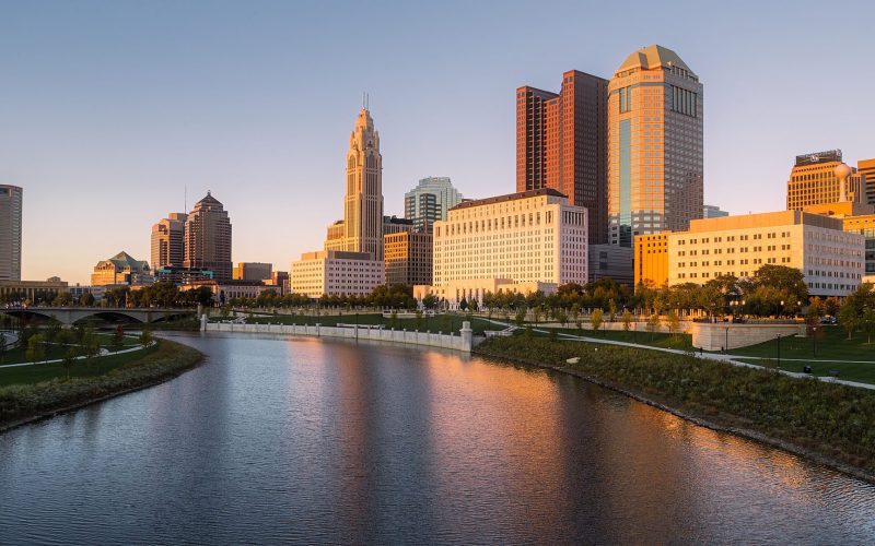 Columbus Ohio Downtown River