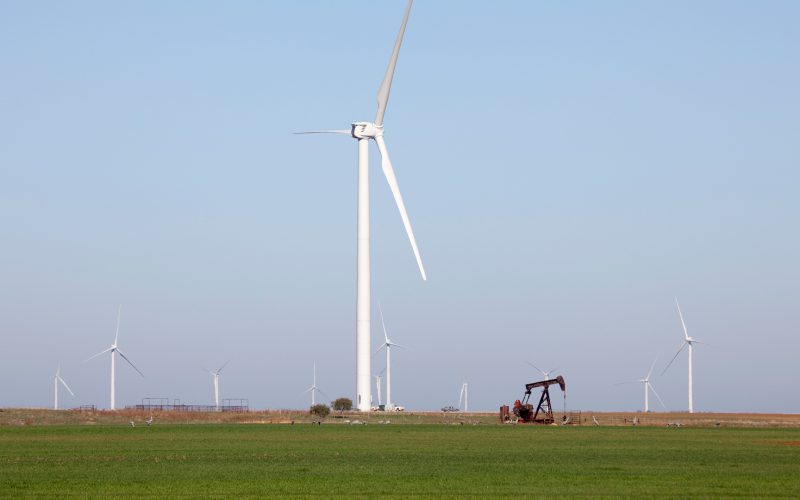 Wind Turbines and Oil Wells