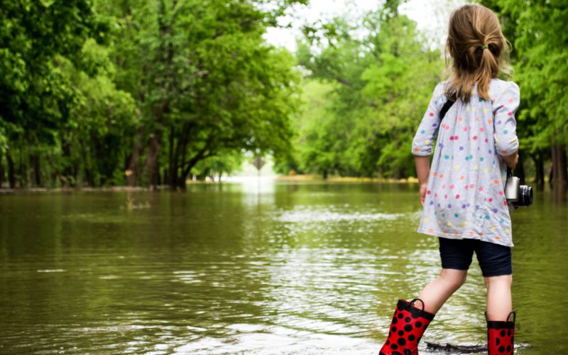 Flooding after severe weather