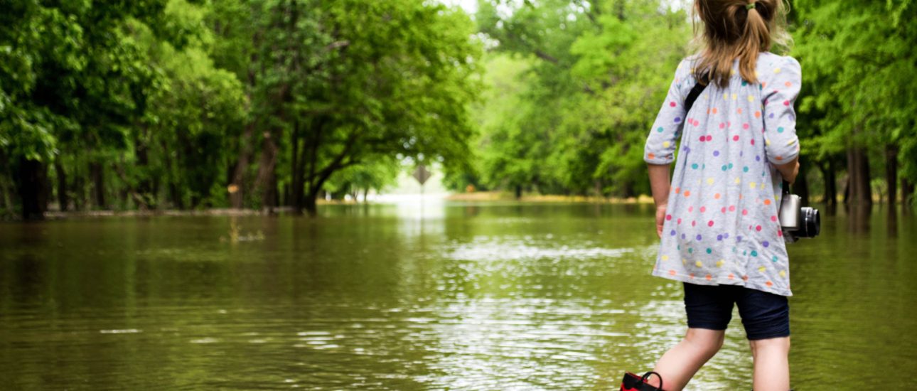 Flooding after severe weather