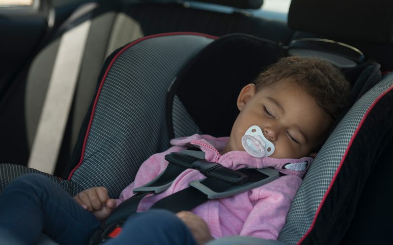 Child in car seat