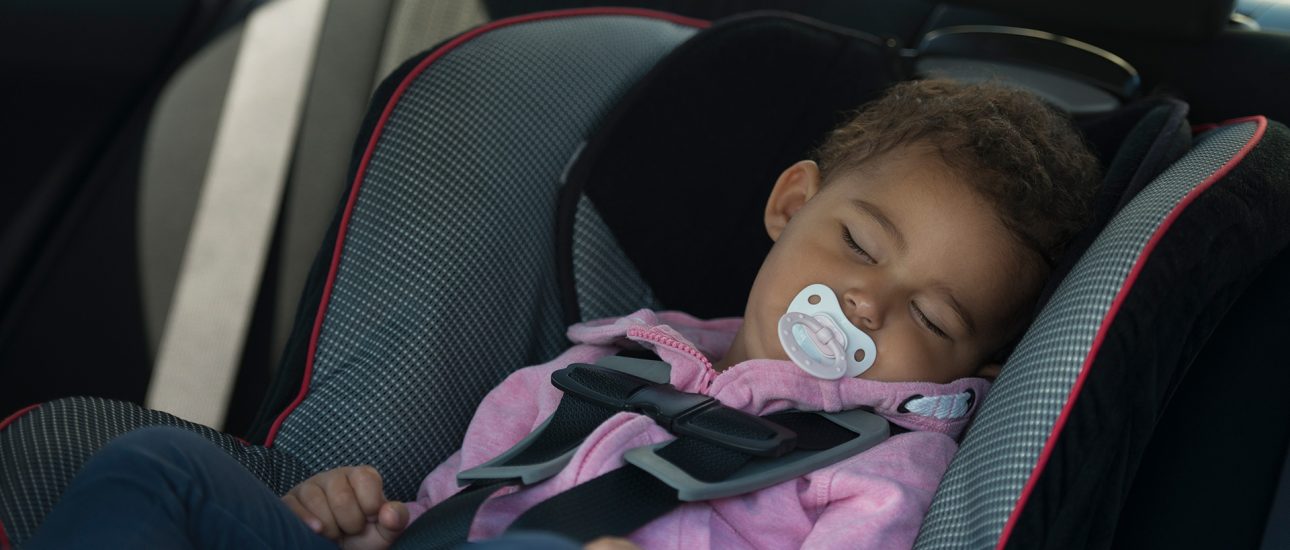 Child in car seat