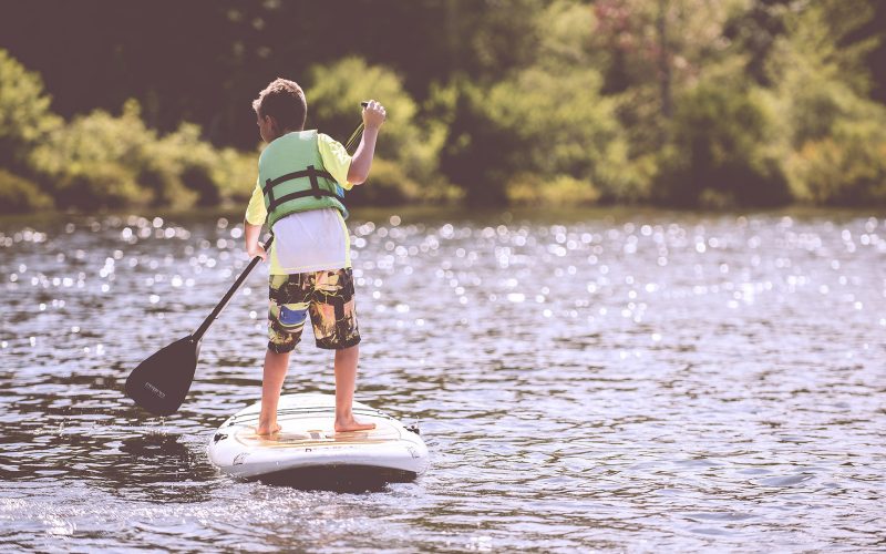 Child Paddle Boarding