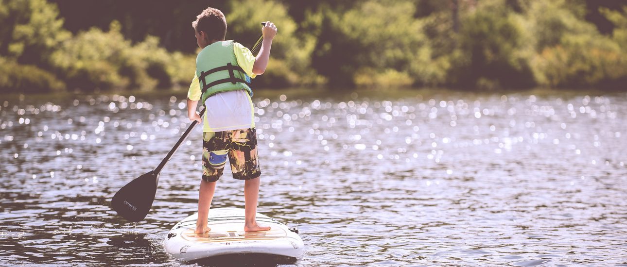 Child Paddle Boarding