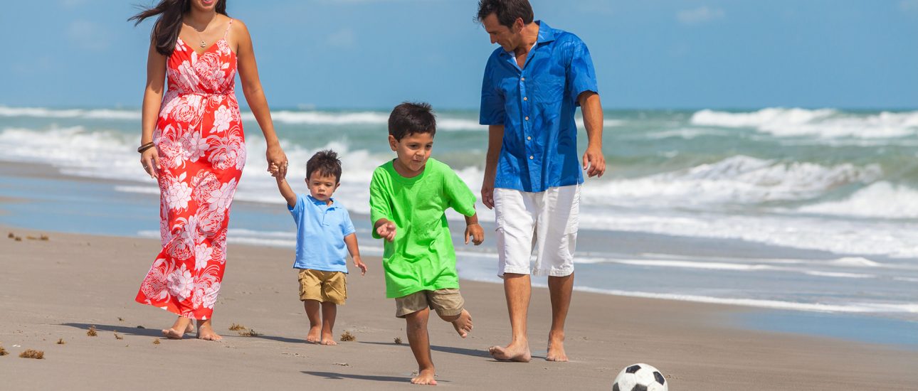 Family at the Ocean