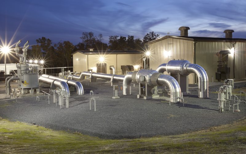 Compressor station in Pennsylvania