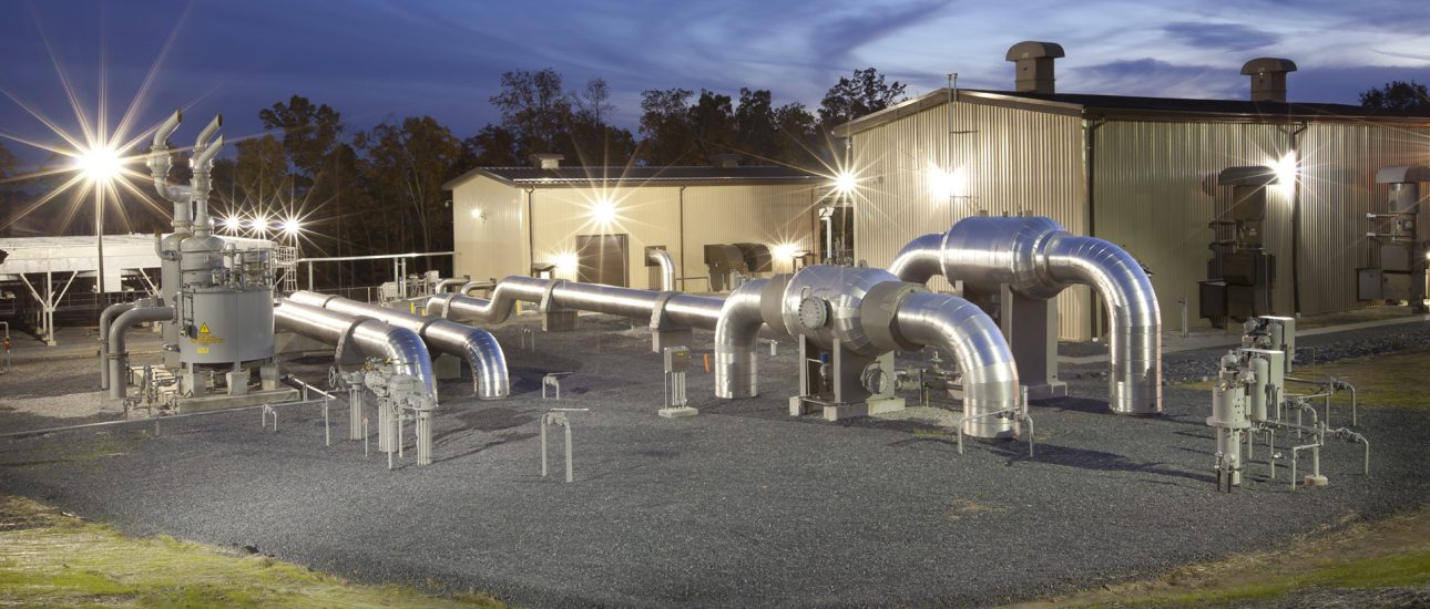 Compressor station in Pennsylvania