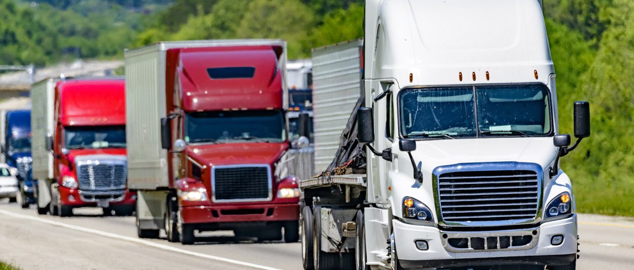 Semi Trucks on Interstate